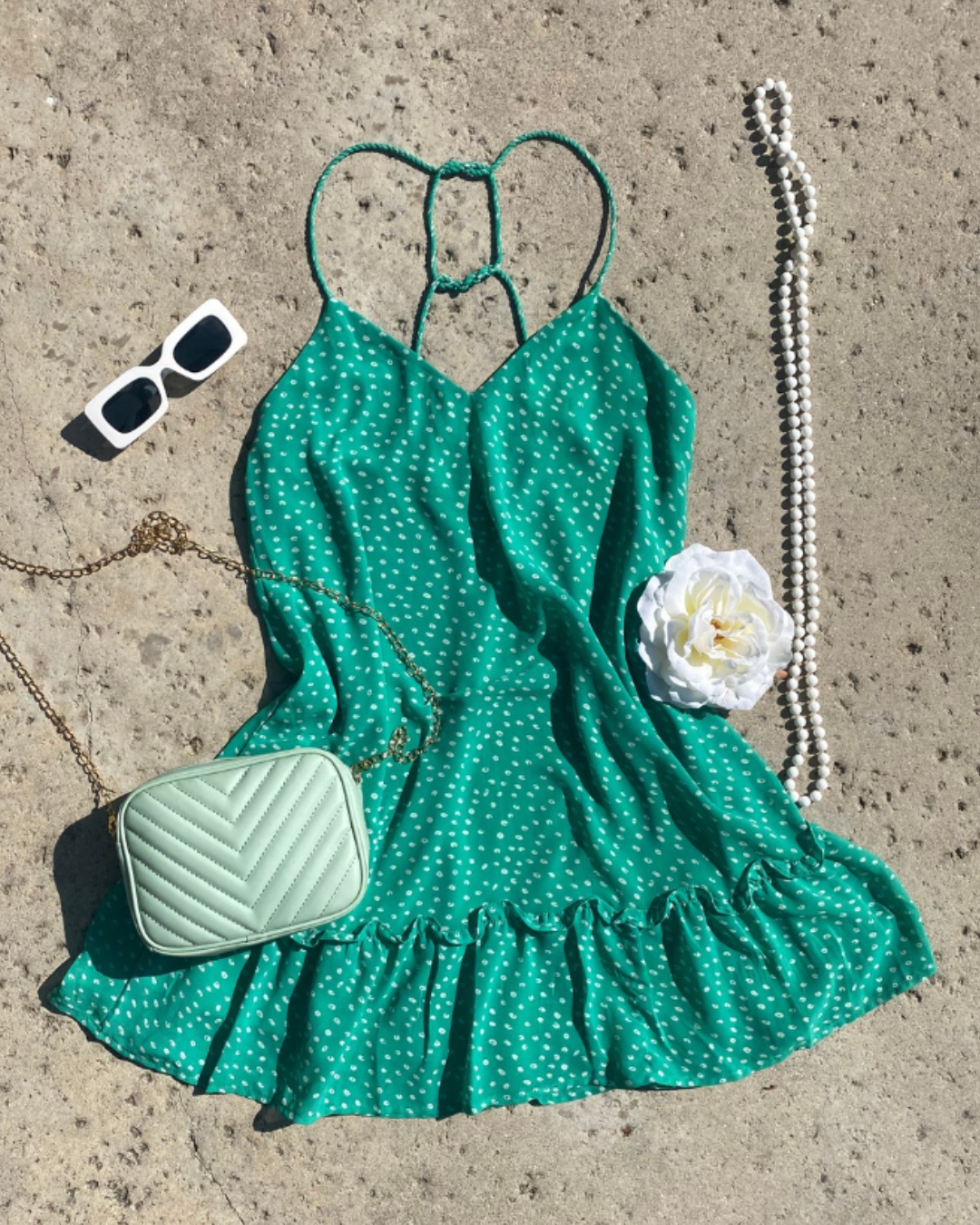 The Moodboard Dress: How to Style the Dotted Cami 3 ways