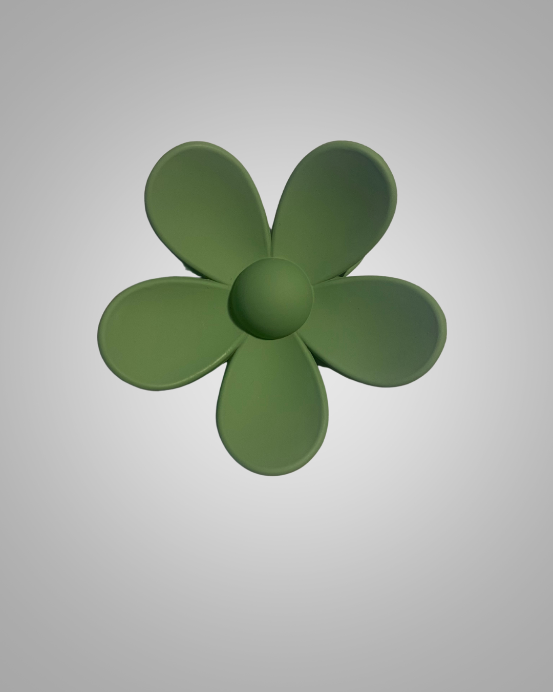 FLOWER HAIR CLIP - OVERSIZE MATTE