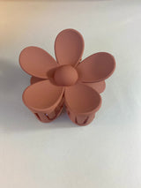 FLOWER HAIR CLIP - OVERSIZE MATTE