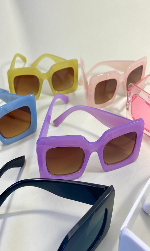 trendy rectangular shades minimalist everyday shades for women